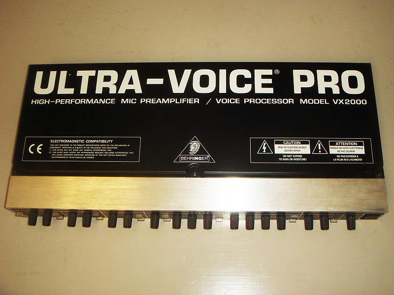behringer ultra voice pro
